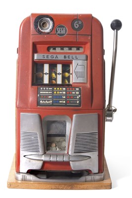 Lot 466 - Vintage Gaming - A Sega Bell one armed bandit...