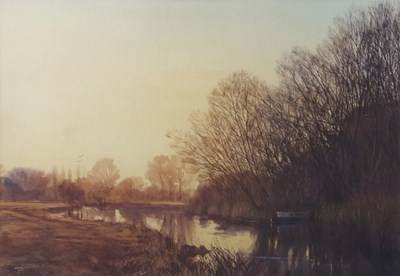 Lot 520 - Richard M.Bolton (b.1950), 'Evening Glow The...