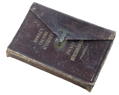 Lot 717 - The Country Attorney's Pocket Remembrancer and...