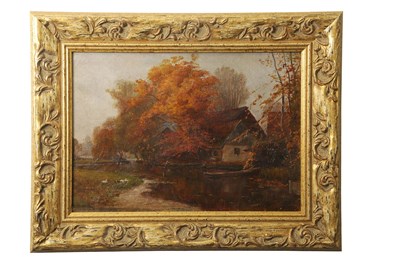 Lot 518 - British School, 19th / 20th century, Autumnal...
