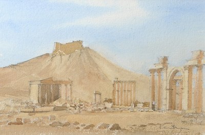 Lot 666 - Ken Bizon (British, b.1927), "Palmyra, Syria",...