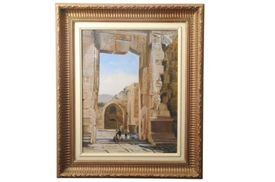 Lot 663 - Ken Bizon (British, b.1927), "The Great Temple...