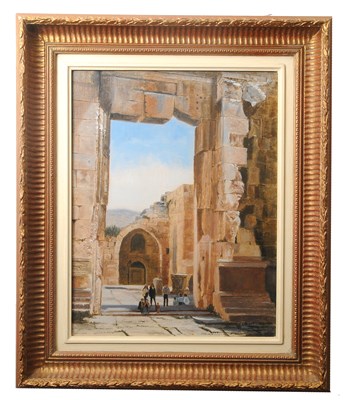 Lot 663 - Ken Bizon (British, b.1927), "The Great Temple...