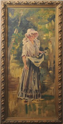 Lot 555 - Ernest Walbourne (British, 1872-1927),"Flower...