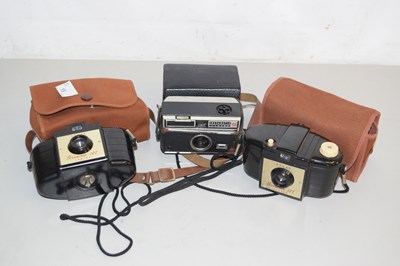 Lot 15 - Group of three mid 20th Century cameras