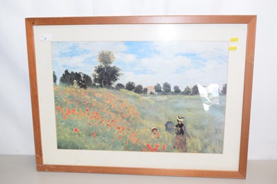 Lot 48 - An impressionist print after Monet