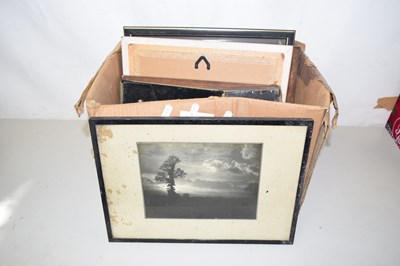Lot 545 - Box of assorted pictures and prints
