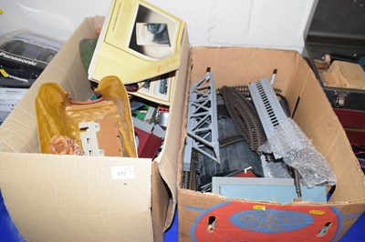 Lot 573 - Quantity of assorted model railway items,...
