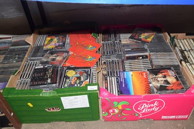 Lot 579 - Two boxes of CD's