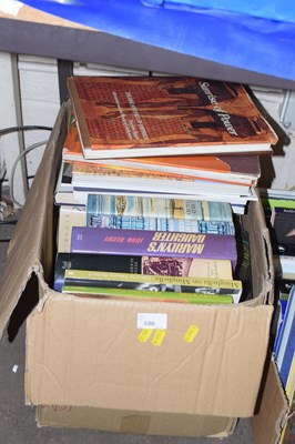 Lot 590 - Box of assorted books