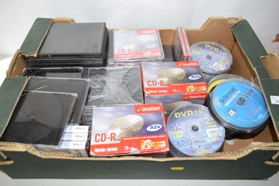 Lot 601 - Box of CD-R and DVD-R