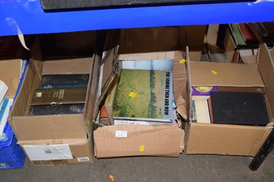 Lot 619 - Three boxes of assorted books