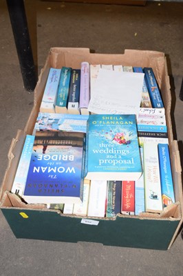 Lot 652 - Box of paperback fiction