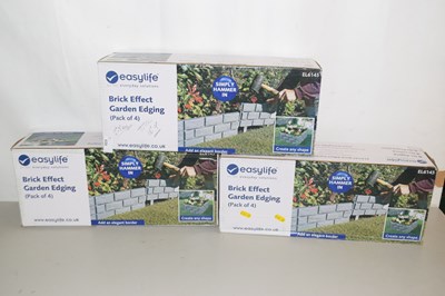 Lot 659 - Quantity of brick effect garden edging