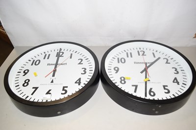 Lot 661 - Two Ravencourt wall clocks