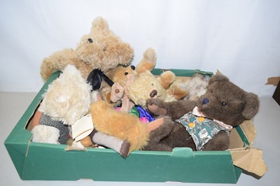 Lot 664 - Box of teddy bears including Deans