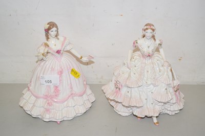 Lot 105 - A Royal Worcester figure entitled The...