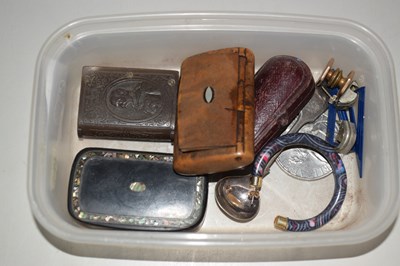 Lot 111 - Small plastic box containing a quantity of...