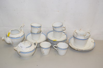 Lot 162 - Part English China tea set