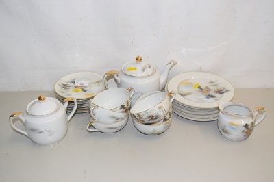 Lot 169 - A mid 20th Century Kutani Japanese tea set...