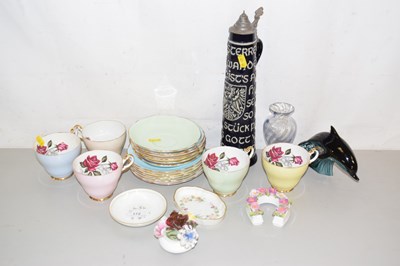 Lot 172 - Collection of tea cups by Princess China and a...