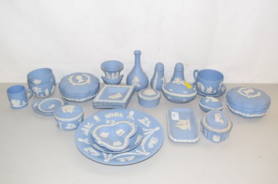 Lot 187 - Quantity of Wedgwood Jasper wares, 20th...