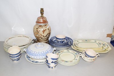 Lot 193 - Quantity of ceramic wares, Old English Johnson...