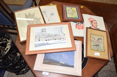 Lot 293 - Mixed Lot: Studies of various Asian figures,...