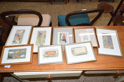 Lot 294 - Mixed Lot: Various coloured prints mainly by...