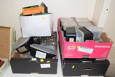 Lot 681 - Three boxes of various radio parts, spares etc