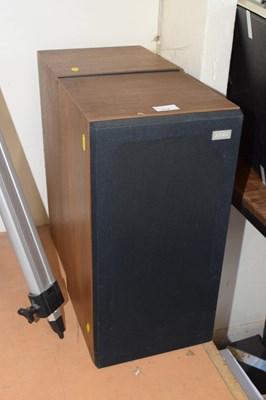 Lot 714 - A pair of Akai speakers