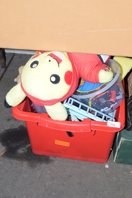 Lot 718 - Box of various children's toys