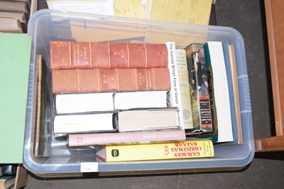 Lot 735 - One box of books to include the French...