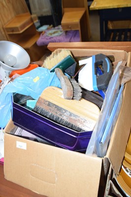 Lot 737 - One box of various garage clearance items etc