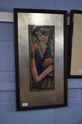 Lot 256 - Contemporary School, mid-century ceramic tile...