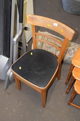Lot 816 - A retro kitchen chair