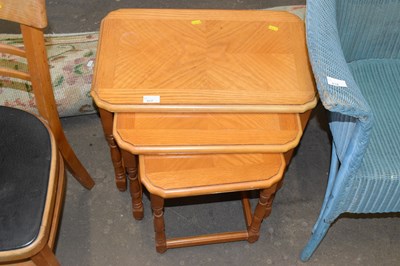 Lot 817 - A nest of tables