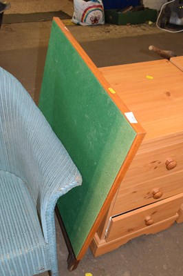 Lot 819 - Folding card table