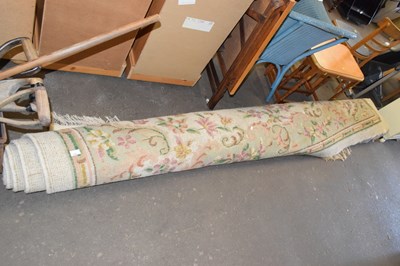 Lot 829 - A floral rug