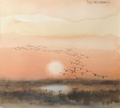 Lot 676 - Hugh Brandon Cox (British,1917-2003), Coming...