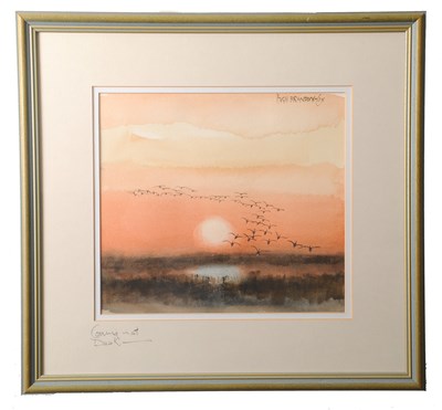 Lot 676 - Hugh Brandon Cox (British,1917-2003), Coming...
