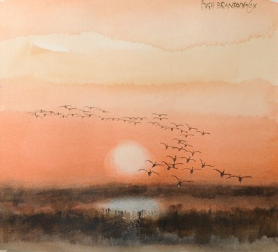 Lot 676 - Hugh Brandon Cox (British,1917-2003), Coming...