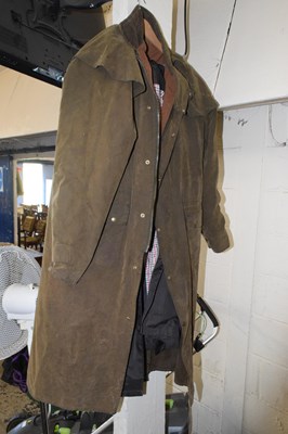 Lot 855 - A Rydale horse riding coat and one other