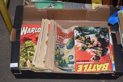 Lot 762 - One box of Warlord and Battle comics