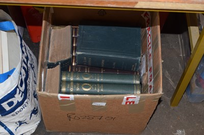 Lot 764 - One box of books to include Encyclopaedia of...