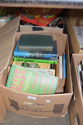 Lot 778 - One box of various books, Ireland related