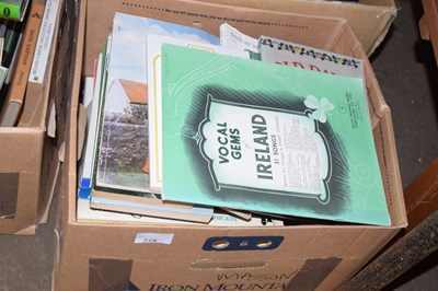 Lot 779 - One box of various books, Ireland related