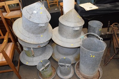 Lot 788 - Range of variouis poultry feeders and parts,...