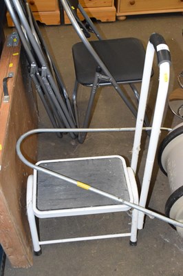 Lot 791 - A caravan step-up and a caravan water barrel (2)