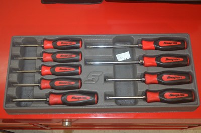 Lot 14 - A Snap-on torque screwdriver set, set of nine